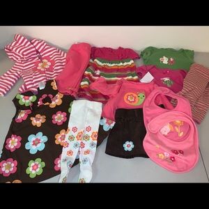 Gymboree Infant Girls Clothes Lot, Size 3-6 Months